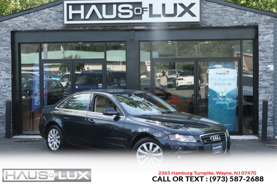 2012 Audi A4 4dr Sdn Auto quattro 2.0T Premium, available for sale in Wayne, New Jersey | Haus of Lux. Wayne, New Jersey 2012 Audi A4 4dr Sdn Auto quattro 2.0T Premium, available for sale in Wayne, New Jersey | Haus of Lux. Wayne, New Jersey
