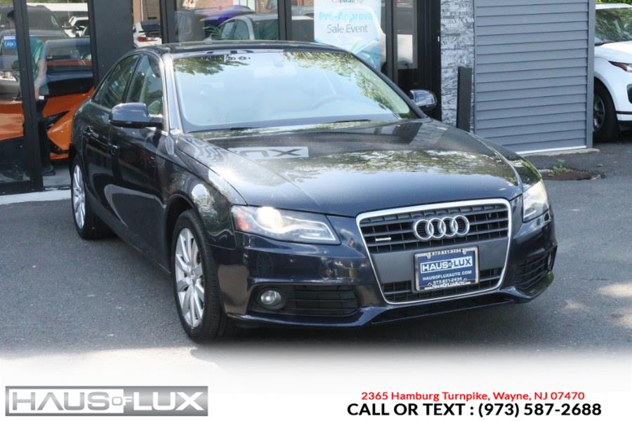 2012 Audi A4 4dr Sdn Auto quattro 2.0T Premium, available for sale in Wayne, New Jersey | Haus of Lux. Wayne, New Jersey 2012 Audi A4 4dr Sdn Auto quattro 2.0T Premium, available for sale in Wayne, New Jersey | Haus of Lux. Wayne, New Jersey