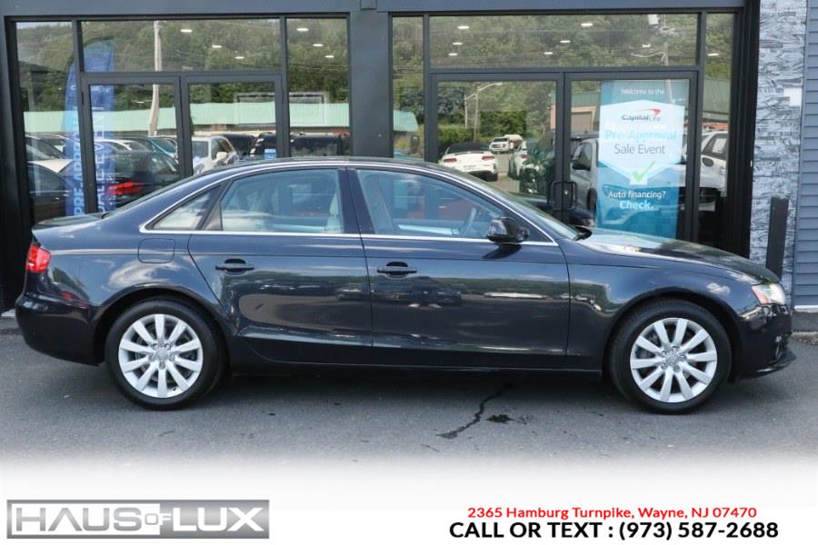 2012 Audi A4 4dr Sdn Auto quattro 2.0T Premium, available for sale in Wayne, New Jersey | Haus of Lux. Wayne, New Jersey 2012 Audi A4 4dr Sdn Auto quattro 2.0T Premium, available for sale in Wayne, New Jersey | Haus of Lux. Wayne, New Jersey