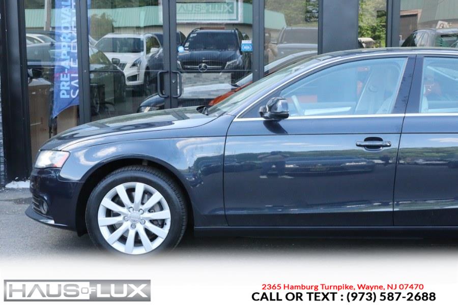 2012 Audi A4 4dr Sdn Auto quattro 2.0T Premium, available for sale in Wayne, New Jersey | Haus of Lux. Wayne, New Jersey 2012 Audi A4 4dr Sdn Auto quattro 2.0T Premium, available for sale in Wayne, New Jersey | Haus of Lux. Wayne, New Jersey