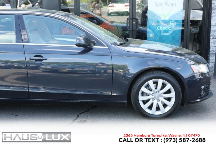 2012 Audi A4 4dr Sdn Auto quattro 2.0T Premium, available for sale in Wayne, New Jersey | Haus of Lux. Wayne, New Jersey 2012 Audi A4 4dr Sdn Auto quattro 2.0T Premium, available for sale in Wayne, New Jersey | Haus of Lux. Wayne, New Jersey