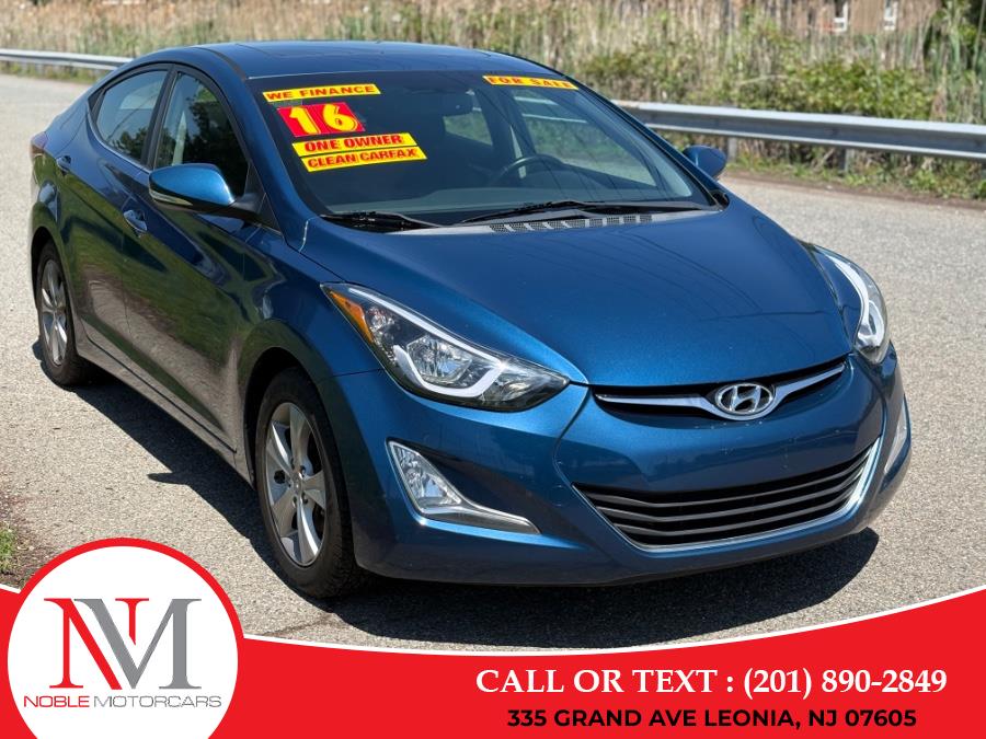 2016 Hyundai Elantra 4dr Sdn Auto Value Edition (Ulsan Plant), available for sale in Leonia, New Jersey | Noble Motor Cars LLC. Leonia, New Jersey 2016 Hyundai Elantra 4dr Sdn Auto Value Edition (Ulsan Plant), available for sale in Leonia, New Jersey | Noble Motor Cars LLC. Leonia, New Jersey