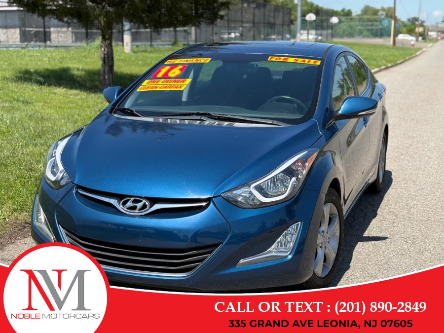 2016 Hyundai Elantra 4dr Sdn Auto Value Edition (Ulsan Plant), available for sale in Leonia, New Jersey | Noble Motor Cars LLC. Leonia, New Jersey 2016 Hyundai Elantra 4dr Sdn Auto Value Edition (Ulsan Plant), available for sale in Leonia, New Jersey | Noble Motor Cars LLC. Leonia, New Jersey