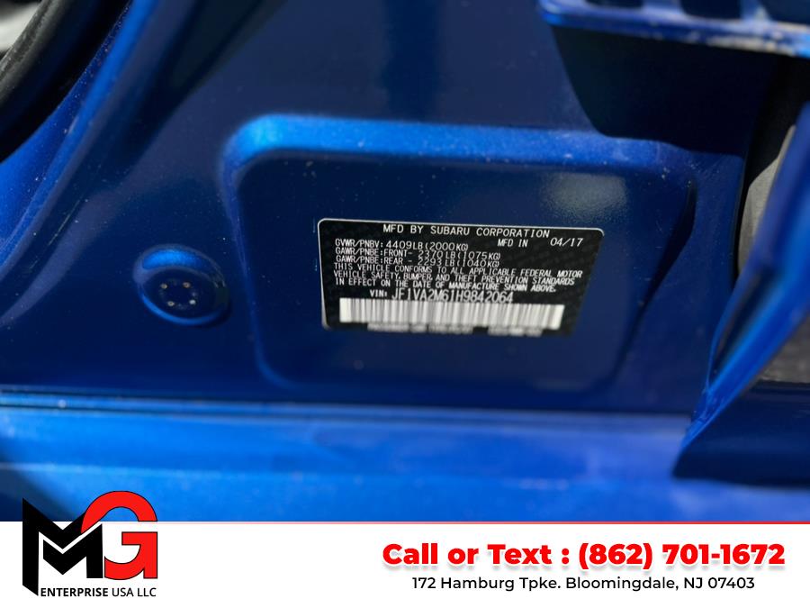 2017 Subaru WRX STI Manual, available for sale in Bloomingdale, New Jersey | MG Enterprise USA. Bloomingdale, New Jersey 2017 Subaru WRX STI Manual, available for sale in Bloomingdale, New Jersey | MG Enterprise USA. Bloomingdale, New Jersey