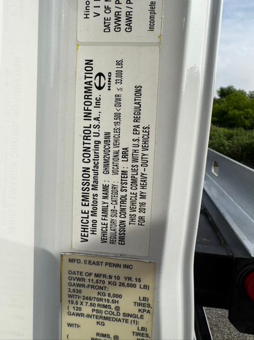 2016 Hino 258 ROLLBACK TOW TRUCK NON CDL, available for sale in Paterson, New Jersey | Speedway Commercial Motors LLC. Paterson, New Jersey 2016 Hino 258 ROLLBACK TOW TRUCK NON CDL, available for sale in Paterson, New Jersey | Speedway Commercial Motors LLC. Paterson, New Jersey