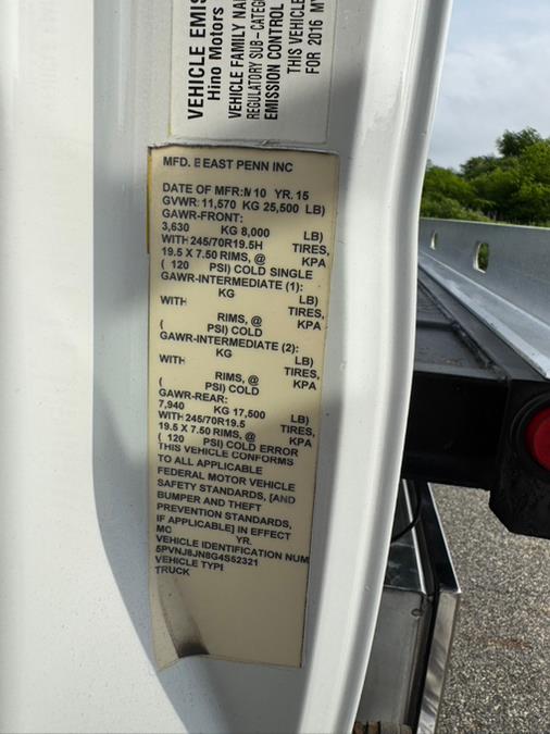 2016 Hino 258 ROLLBACK TOW TRUCK NON CDL, available for sale in Paterson, New Jersey | Speedway Commercial Motors LLC. Paterson, New Jersey 2016 Hino 258 ROLLBACK TOW TRUCK NON CDL, available for sale in Paterson, New Jersey | Speedway Commercial Motors LLC. Paterson, New Jersey