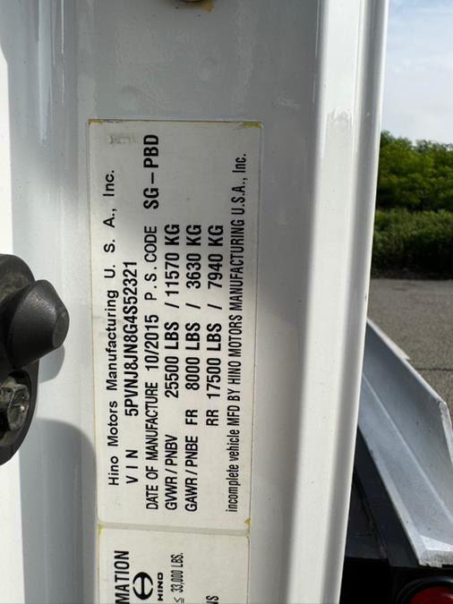 2016 Hino 258A ROLLBACK TOW TRUCK NON CDL, available for sale in Paterson, New Jersey | Speedway Motors LLC. Paterson, New Jersey 2016 Hino 258A ROLLBACK TOW TRUCK NON CDL, available for sale in Paterson, New Jersey | Speedway Motors LLC. Paterson, New Jersey