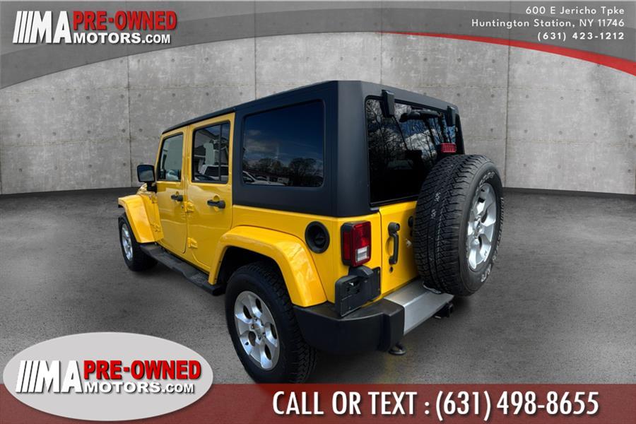 2015 Jeep Wrangler Unlimited SAHARA 4WD 4dr Sahara, available for sale in Huntington Station, New York | M & A Motors. Huntington Station, New York 2015 Jeep Wrangler Unlimited SAHARA 4WD 4dr Sahara, available for sale in Huntington Station, New York | M & A Motors. Huntington Station, New York