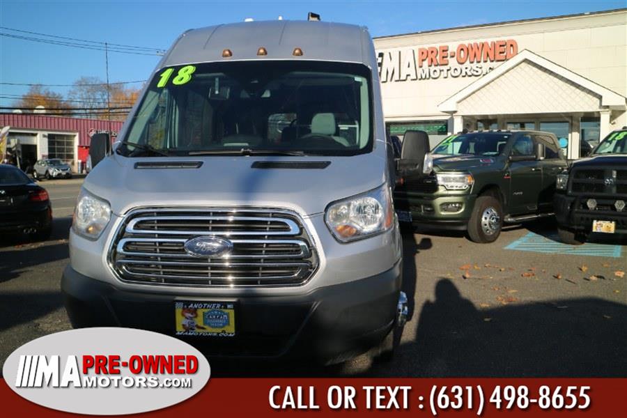 2018 Ford Transit 7 Passenger HANDY CAP T-350 148" EL High Roof XLT Sliding RH Dr DRW, available for sale in Huntington Station, New York | M & A Motors. Huntington Station, New York 2018 Ford Transit 7 Passenger HANDY CAP T-350 148" EL High Roof XLT Sliding RH Dr DRW, available for sale in Huntington Station, New York | M & A Motors. Huntington Station, New York