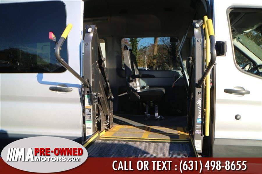 2018 Ford Transit 7 Passenger HANDY CAP T-350 148" EL High Roof XLT Sliding RH Dr DRW, available for sale in Huntington Station, New York | M & A Motors. Huntington Station, New York 2018 Ford Transit 7 Passenger HANDY CAP T-350 148" EL High Roof XLT Sliding RH Dr DRW, available for sale in Huntington Station, New York | M & A Motors. Huntington Station, New York