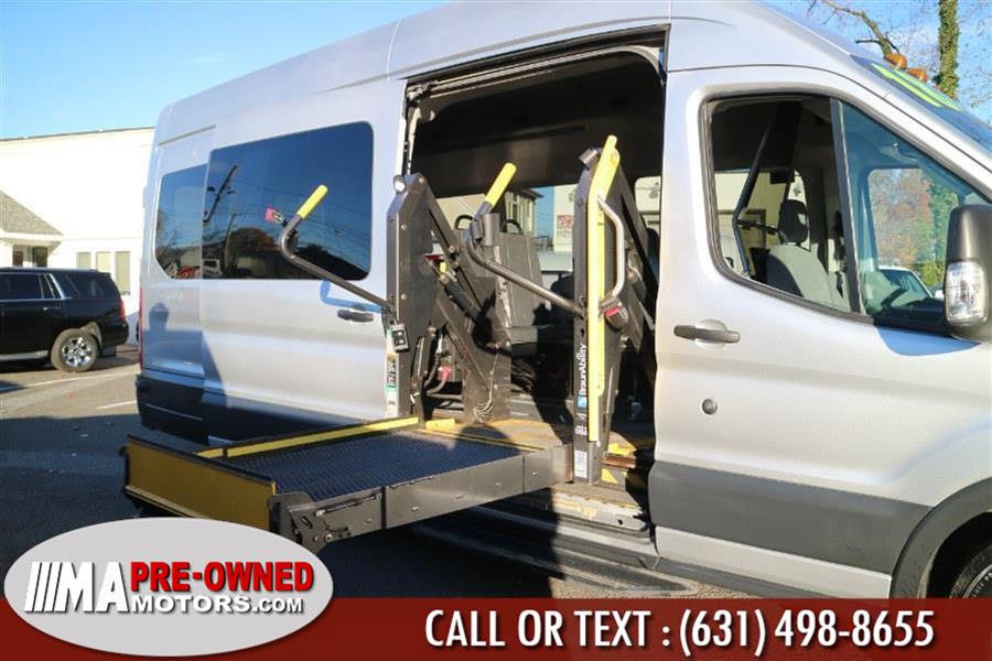 2018 Ford Transit 7 Passenger HANDY CAP T-350 148" EL High Roof XLT Sliding RH Dr DRW, available for sale in Huntington Station, New York | M & A Motors. Huntington Station, New York 2018 Ford Transit 7 Passenger HANDY CAP T-350 148" EL High Roof XLT Sliding RH Dr DRW, available for sale in Huntington Station, New York | M & A Motors. Huntington Station, New York