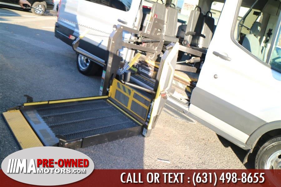 2018 Ford Transit 7 Passenger HANDY CAP T-350 148" EL High Roof XLT Sliding RH Dr DRW, available for sale in Huntington Station, New York | M & A Motors. Huntington Station, New York 2018 Ford Transit 7 Passenger HANDY CAP T-350 148" EL High Roof XLT Sliding RH Dr DRW, available for sale in Huntington Station, New York | M & A Motors. Huntington Station, New York