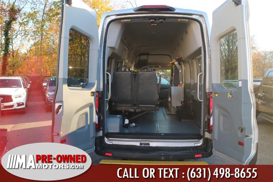2018 Ford Transit 7 Passenger HANDY CAP T-350 148" EL High Roof XLT Sliding RH Dr DRW, available for sale in Huntington Station, New York | M & A Motors. Huntington Station, New York 2018 Ford Transit 7 Passenger HANDY CAP T-350 148" EL High Roof XLT Sliding RH Dr DRW, available for sale in Huntington Station, New York | M & A Motors. Huntington Station, New York