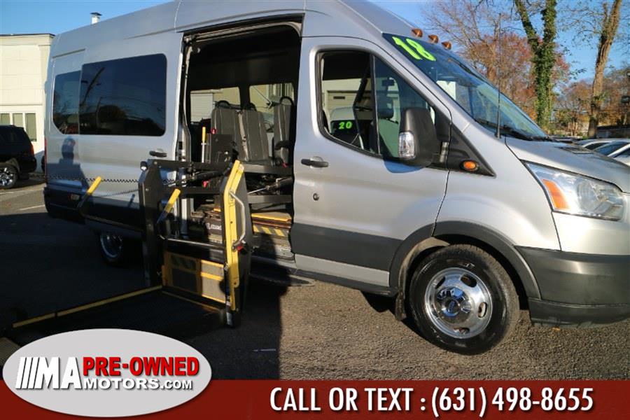 2018 Ford Transit 7 Passenger HANDY CAP T-350 148" EL High Roof XLT Sliding RH Dr DRW, available for sale in Huntington Station, New York | M & A Motors. Huntington Station, New York 2018 Ford Transit 7 Passenger HANDY CAP T-350 148" EL High Roof XLT Sliding RH Dr DRW, available for sale in Huntington Station, New York | M & A Motors. Huntington Station, New York