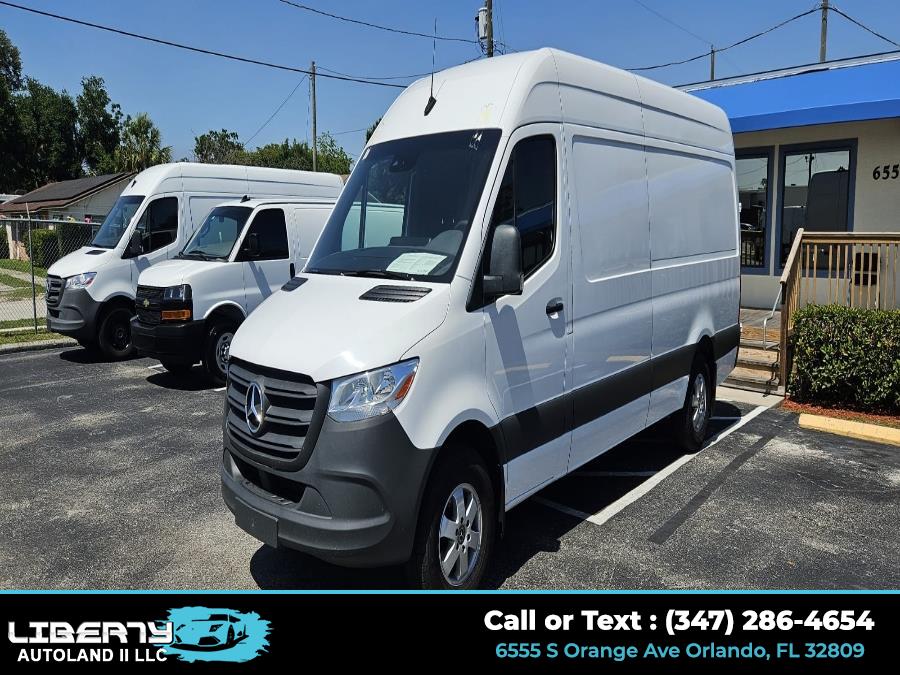 2023 Mercedes-Benz Sprinter Cargo Van 2500 High Roof I4 Gas 170" RWD, available for sale in Orlando, Florida | Liberty Autoland II LLC. Orlando, Florida 2023 Mercedes-Benz Sprinter Cargo Van 2500 High Roof I4 Gas 170" RWD, available for sale in Orlando, Florida | Liberty Autoland II LLC. Orlando, Florida