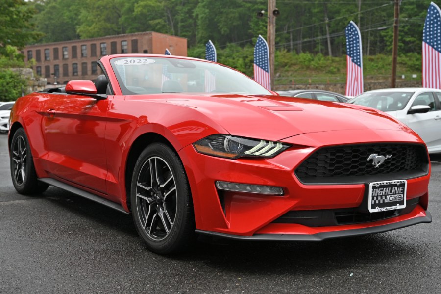2022 Ford Mustang EcoBoost Premium Convertible, available for sale in Waterbury, Connecticut | Highline Car Connection. Waterbury, Connecticut 2022 Ford Mustang EcoBoost Premium Convertible, available for sale in Waterbury, Connecticut | Highline Car Connection. Waterbury, Connecticut