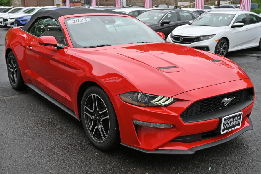 2022 Ford Mustang EcoBoost Premium Convertible, available for sale in Waterbury, Connecticut | Highline Car Connection. Waterbury, Connecticut 2022 Ford Mustang EcoBoost Premium Convertible, available for sale in Waterbury, Connecticut | Highline Car Connection. Waterbury, Connecticut