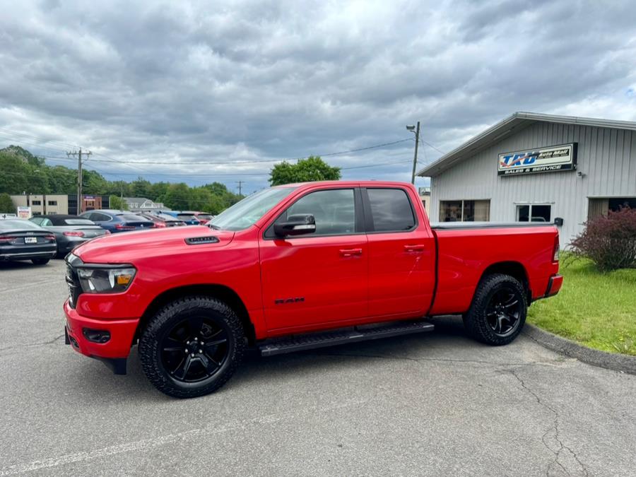 2021 Ram 1500 Big Horn 4x4 Quad Cab 6''4" Box, available for sale in Berlin, Connecticut | Tru Auto Mall. Berlin, Connecticut 2021 Ram 1500 Big Horn 4x4 Quad Cab 6''4" Box, available for sale in Berlin, Connecticut | Tru Auto Mall. Berlin, Connecticut