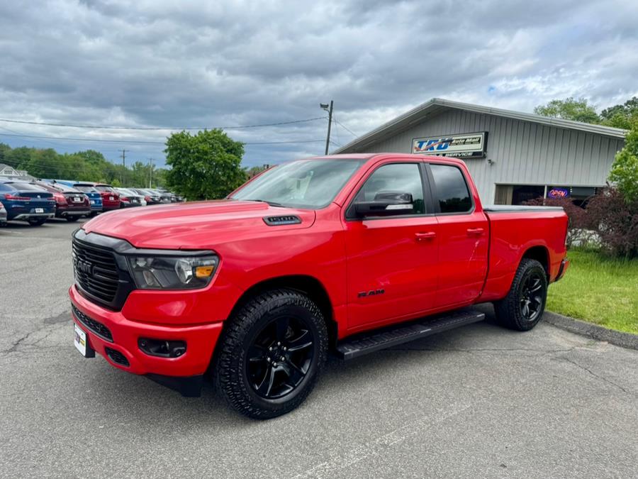 2021 Ram 1500 Big Horn 4x4 Quad Cab 6''4" Box, available for sale in Berlin, Connecticut | Tru Auto Mall. Berlin, Connecticut 2021 Ram 1500 Big Horn 4x4 Quad Cab 6''4" Box, available for sale in Berlin, Connecticut | Tru Auto Mall. Berlin, Connecticut