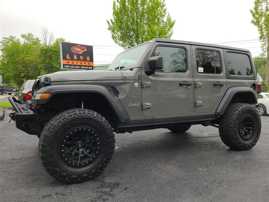 2018 Jeep Wrangler Unlimited Sport 4x4, available for sale in Canton, Connecticut | Lava Motors. Canton, Connecticut 2018 Jeep Wrangler Unlimited Sport 4x4, available for sale in Canton, Connecticut | Lava Motors. Canton, Connecticut