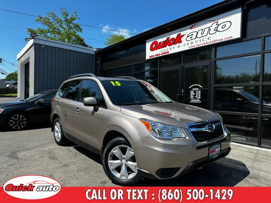 Used 2015 Subaru Forester in Bristol, Connecticut | Quick Auto LLC. Bristol, Connecticut