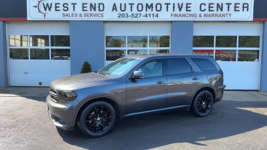2016 Dodge Durango AWD 4dr R/T, available for sale in Waterbury, Connecticut | West End Automotive Center. Waterbury, Connecticut 2016 Dodge Durango AWD 4dr R/T, available for sale in Waterbury, Connecticut | West End Automotive Center. Waterbury, Connecticut