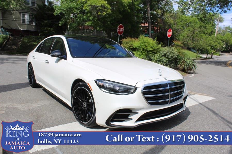 2023 Mercedes-Benz S-Class S 500 4MATIC Sedan, available for sale in Hollis, New York | King of Jamaica Auto Inc. Hollis, New York 2023 Mercedes-Benz S-Class S 500 4MATIC Sedan, available for sale in Hollis, New York | King of Jamaica Auto Inc. Hollis, New York