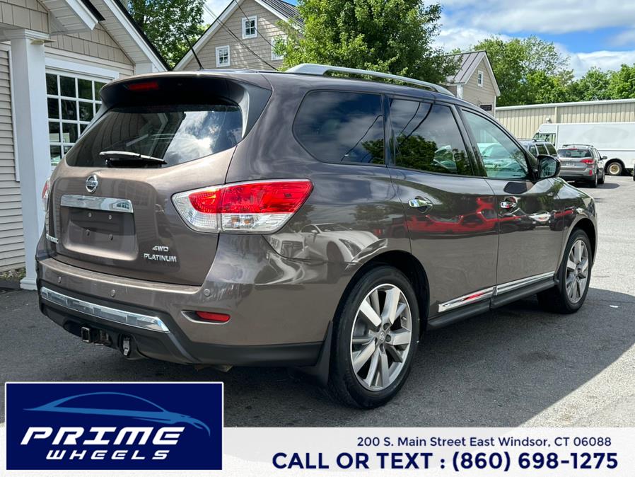 2016 Nissan Pathfinder 4WD 4dr Platinum, available for sale in East Windsor, Connecticut | Prime Wheels. East Windsor, Connecticut 2016 Nissan Pathfinder 4WD 4dr Platinum, available for sale in East Windsor, Connecticut | Prime Wheels. East Windsor, Connecticut