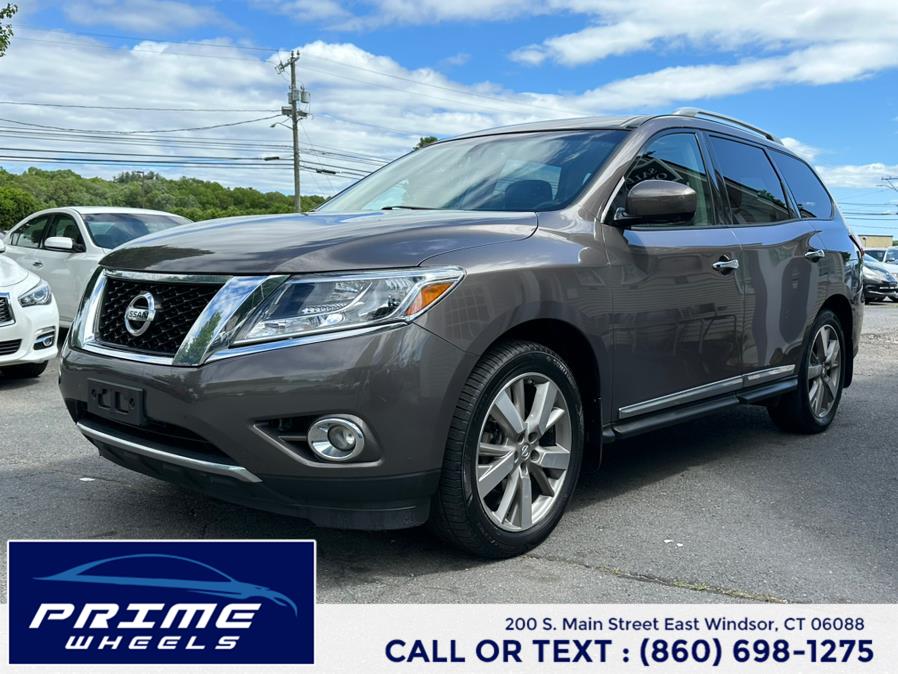2016 Nissan Pathfinder 4WD 4dr Platinum, available for sale in East Windsor, Connecticut | Prime Wheels. East Windsor, Connecticut 2016 Nissan Pathfinder 4WD 4dr Platinum, available for sale in East Windsor, Connecticut | Prime Wheels. East Windsor, Connecticut