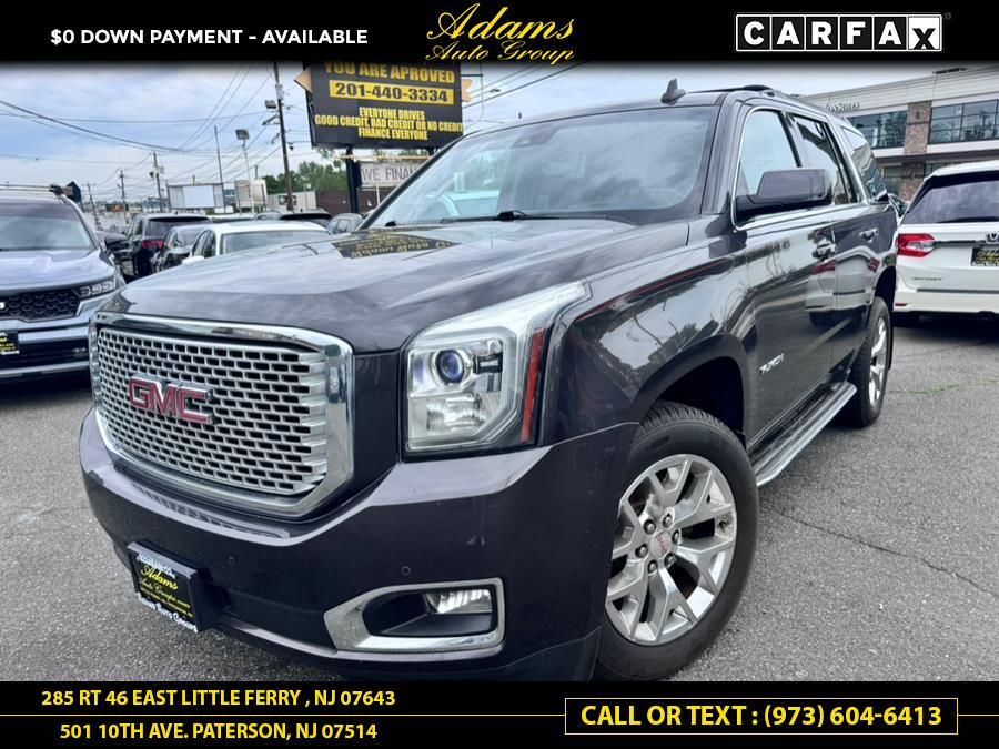2016 GMC Yukon 4WD 4dr SLT, available for sale in Paterson, New Jersey | Adams Auto Group. Paterson, New Jersey 2016 GMC Yukon 4WD 4dr SLT, available for sale in Paterson, New Jersey | Adams Auto Group. Paterson, New Jersey