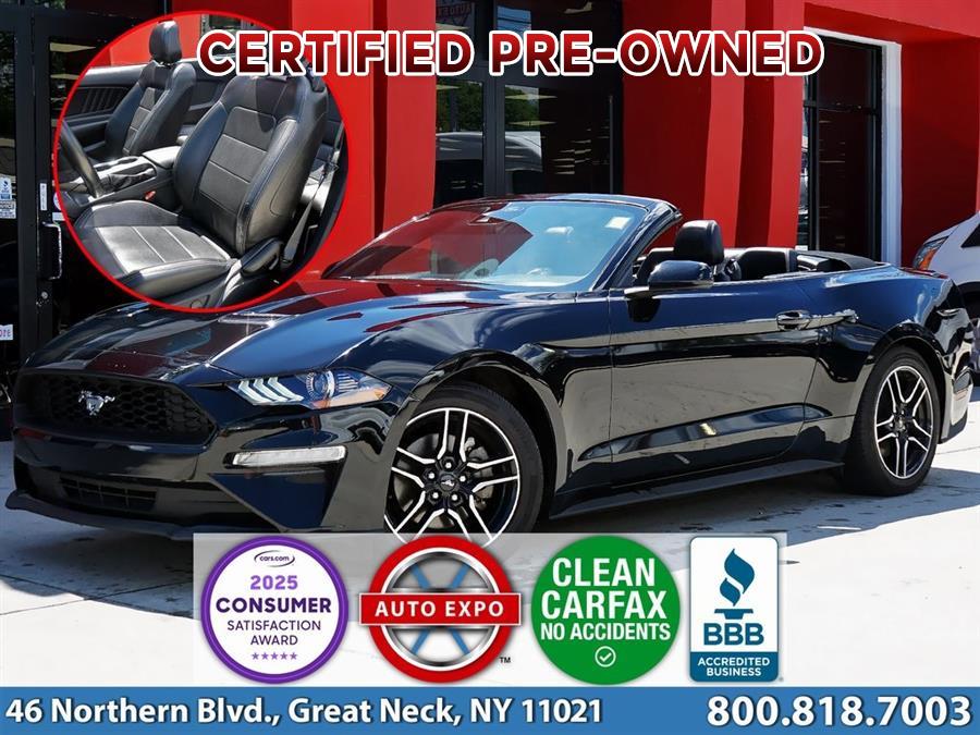 2022 Ford Mustang EcoBoost Premium, available for sale in Great Neck, New York | Auto Expo. Great Neck, New York