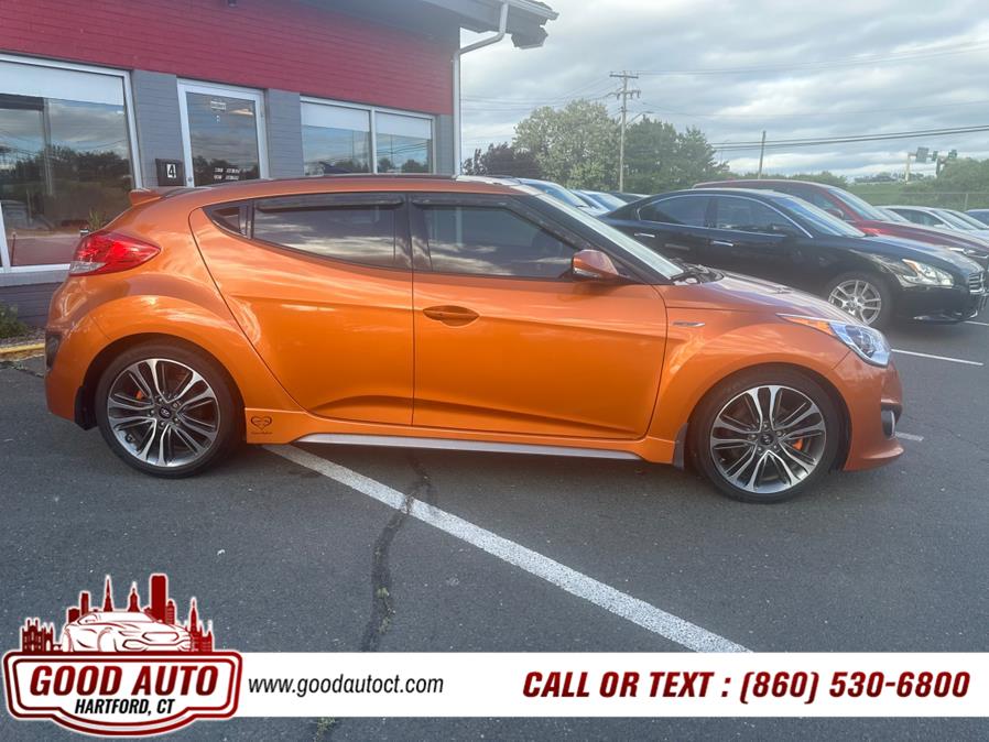 2016 Hyundai Veloster 3dr Cpe Auto Turbo, available for sale in Hartford, Connecticut | Good Auto LLC. Hartford, Connecticut 2016 Hyundai Veloster 3dr Cpe Auto Turbo, available for sale in Hartford, Connecticut | Good Auto LLC. Hartford, Connecticut