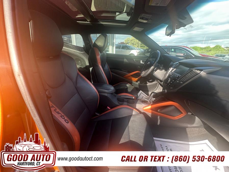 2016 Hyundai Veloster 3dr Cpe Auto Turbo, available for sale in Hartford, Connecticut | Good Auto LLC. Hartford, Connecticut 2016 Hyundai Veloster 3dr Cpe Auto Turbo, available for sale in Hartford, Connecticut | Good Auto LLC. Hartford, Connecticut