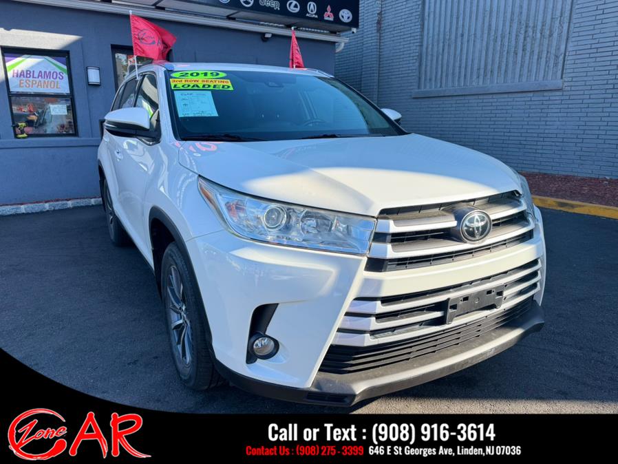 2019 Toyota Highlander XLE V6 AWD (Natl), available for sale in Linden, New Jersey | Car Zone. Linden, New Jersey 2019 Toyota Highlander XLE V6 AWD (Natl), available for sale in Linden, New Jersey | Car Zone. Linden, New Jersey