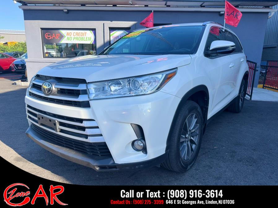 2019 Toyota Highlander XLE V6 AWD (Natl), available for sale in Linden, New Jersey | Car Zone. Linden, New Jersey 2019 Toyota Highlander XLE V6 AWD (Natl), available for sale in Linden, New Jersey | Car Zone. Linden, New Jersey