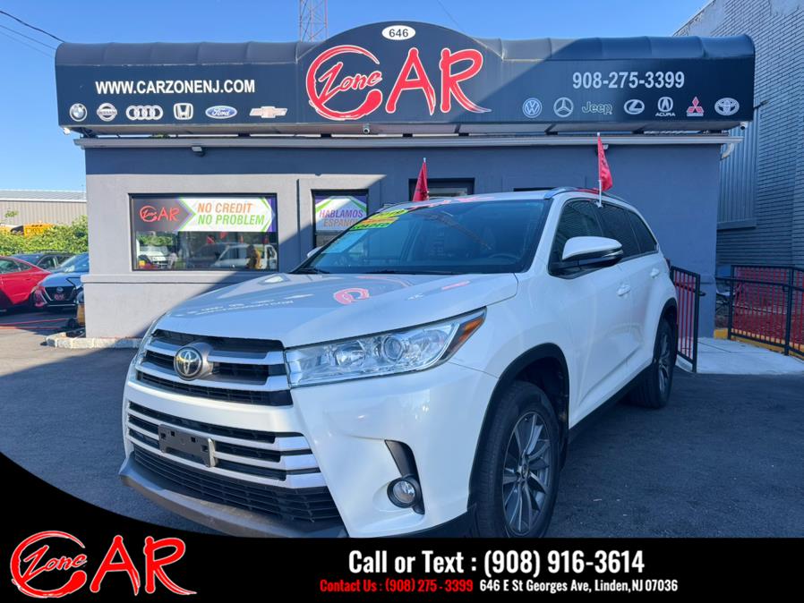 2019 Toyota Highlander XLE V6 AWD (Natl), available for sale in Linden, New Jersey | Car Zone. Linden, New Jersey 2019 Toyota Highlander XLE V6 AWD (Natl), available for sale in Linden, New Jersey | Car Zone. Linden, New Jersey