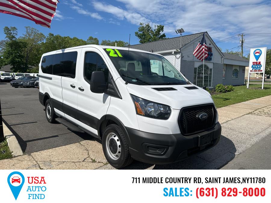 2021 Ford Transit Passenger Wagon T-150 130" Low Roof XL RWD, available for sale in Saint James, New York | USA Auto Find. Saint James, New York
