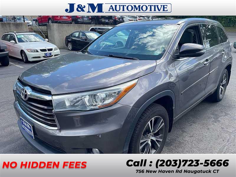 2016 Toyota Highlander XLE, available for sale in Naugatuck, Connecticut | J&M Automotive Sls&Svc LLC. Naugatuck, Connecticut 2016 Toyota Highlander XLE, available for sale in Naugatuck, Connecticut | J&M Automotive Sls&Svc LLC. Naugatuck, Connecticut