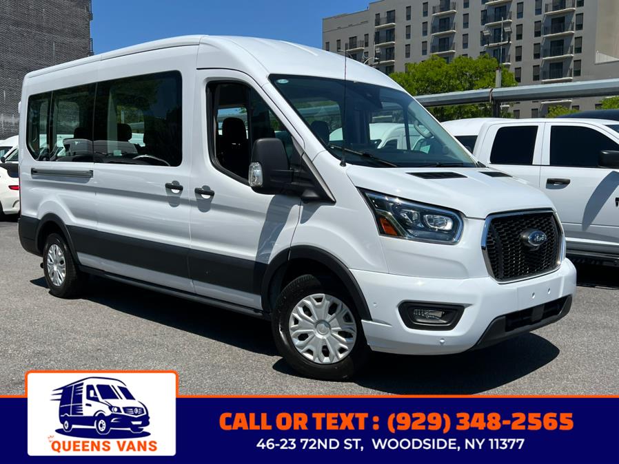 2023 Ford Transit Passenger Wagon T-350 148" Med Roof XLT RWD, available for sale in Woodside, New York | Queens Vans LLC. Woodside, New York 2023 Ford Transit Passenger Wagon T-350 148" Med Roof XLT RWD, available for sale in Woodside, New York | Queens Vans LLC. Woodside, New York
