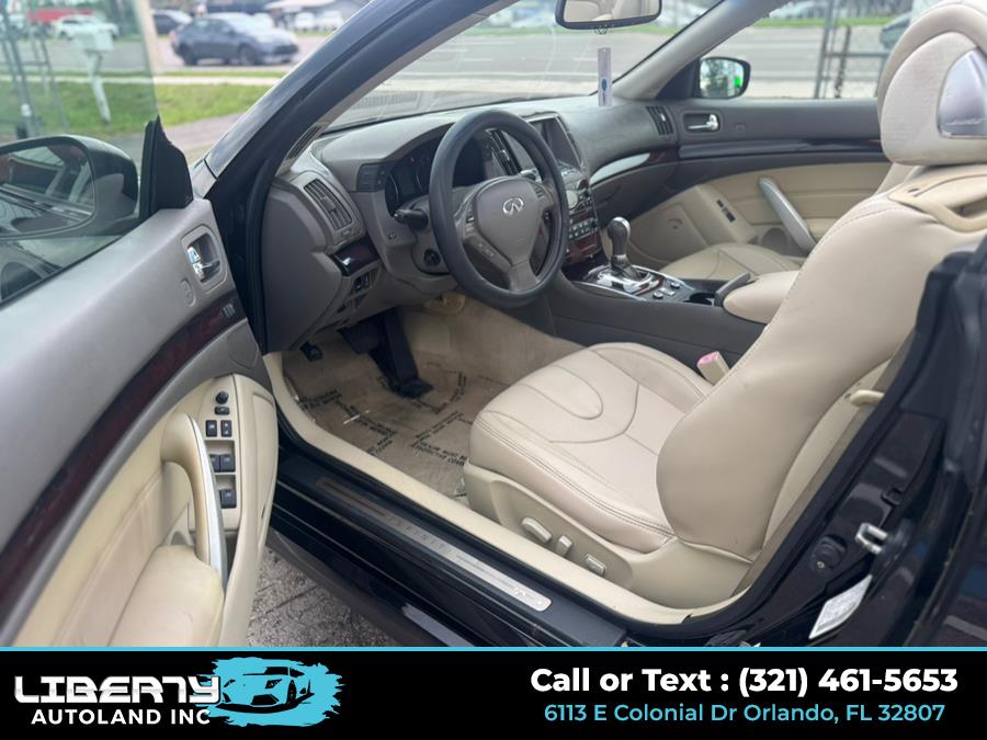 2010 INFINITI G37 Convertible 2dr Base, available for sale in Orlando, Florida | Liberty Autoland LLC. Orlando, Florida 2010 INFINITI G37 Convertible 2dr Base, available for sale in Orlando, Florida | Liberty Autoland LLC. Orlando, Florida