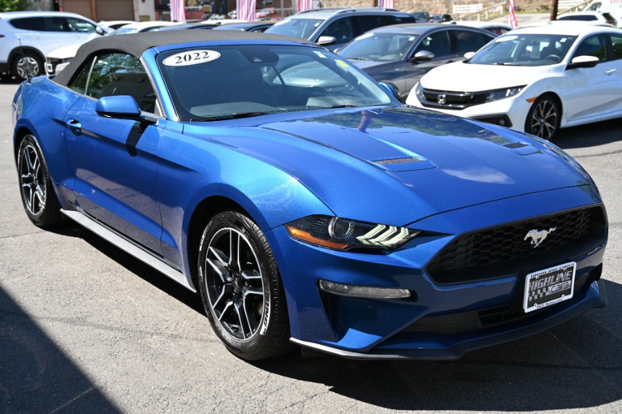 2022 Ford Mustang EcoBoost Premium Convertible, available for sale in Waterbury, Connecticut | Highline Car Connection. Waterbury, Connecticut 2022 Ford Mustang EcoBoost Premium Convertible, available for sale in Waterbury, Connecticut | Highline Car Connection. Waterbury, Connecticut