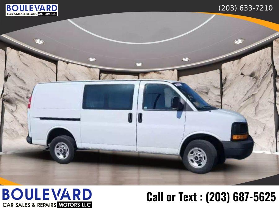 2017 GMC Savana 3500 Cargo Regular Van 3D, available for sale in New Haven, Connecticut | Boulevard Motors LLC. New Haven, Connecticut 2017 GMC Savana 3500 Cargo Regular Van 3D, available for sale in New Haven, Connecticut | Boulevard Motors LLC. New Haven, Connecticut