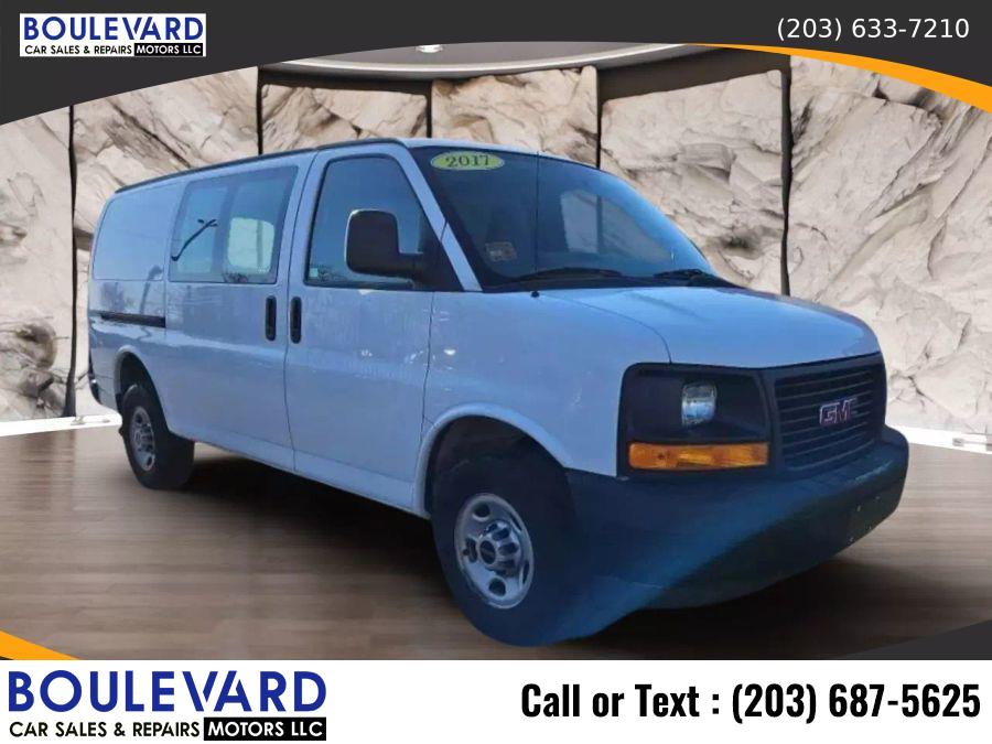 2017 GMC Savana 3500 Cargo Regular Van 3D, available for sale in New Haven, Connecticut | Boulevard Motors LLC. New Haven, Connecticut 2017 GMC Savana 3500 Cargo Regular Van 3D, available for sale in New Haven, Connecticut | Boulevard Motors LLC. New Haven, Connecticut
