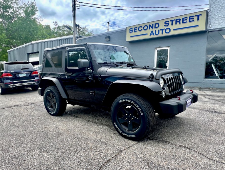 2015 Jeep Wrangler Sport 4WD 2dr, available for sale in Manchester, New Hampshire | Second Street Auto Sales Inc. Manchester, New Hampshire 2015 Jeep Wrangler Sport 4WD 2dr, available for sale in Manchester, New Hampshire | Second Street Auto Sales Inc. Manchester, New Hampshire