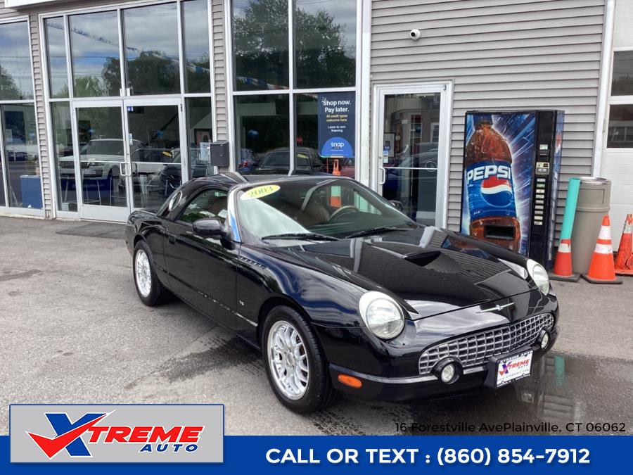 2003 Ford Thunderbird 2dr Conv w/Hardtop Deluxe, available for sale in Plainville, Connecticut | Xtreme Auto. Plainville, Connecticut 2003 Ford Thunderbird 2dr Conv w/Hardtop Deluxe, available for sale in Plainville, Connecticut | Xtreme Auto. Plainville, Connecticut