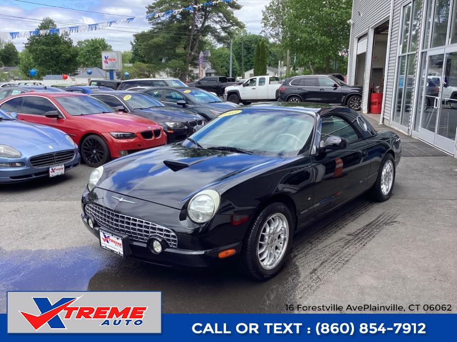 2003 Ford Thunderbird 2dr Conv w/Hardtop Deluxe, available for sale in Plainville, Connecticut | Xtreme Auto. Plainville, Connecticut 2003 Ford Thunderbird 2dr Conv w/Hardtop Deluxe, available for sale in Plainville, Connecticut | Xtreme Auto. Plainville, Connecticut