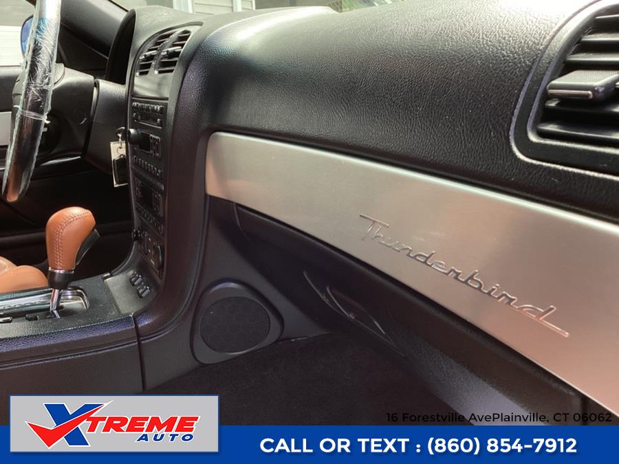 2003 Ford Thunderbird 2dr Conv w/Hardtop Deluxe, available for sale in Plainville, Connecticut | Xtreme Auto. Plainville, Connecticut 2003 Ford Thunderbird 2dr Conv w/Hardtop Deluxe, available for sale in Plainville, Connecticut | Xtreme Auto. Plainville, Connecticut