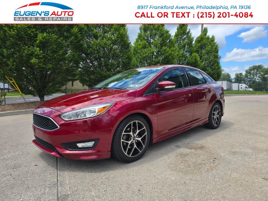 2016 Ford Focus 4dr Sdn SE, available for sale in Philadelphia, Pennsylvania | Eugen's Auto Sales & Repairs. Philadelphia, Pennsylvania 2016 Ford Focus 4dr Sdn SE, available for sale in Philadelphia, Pennsylvania | Eugen's Auto Sales & Repairs. Philadelphia, Pennsylvania