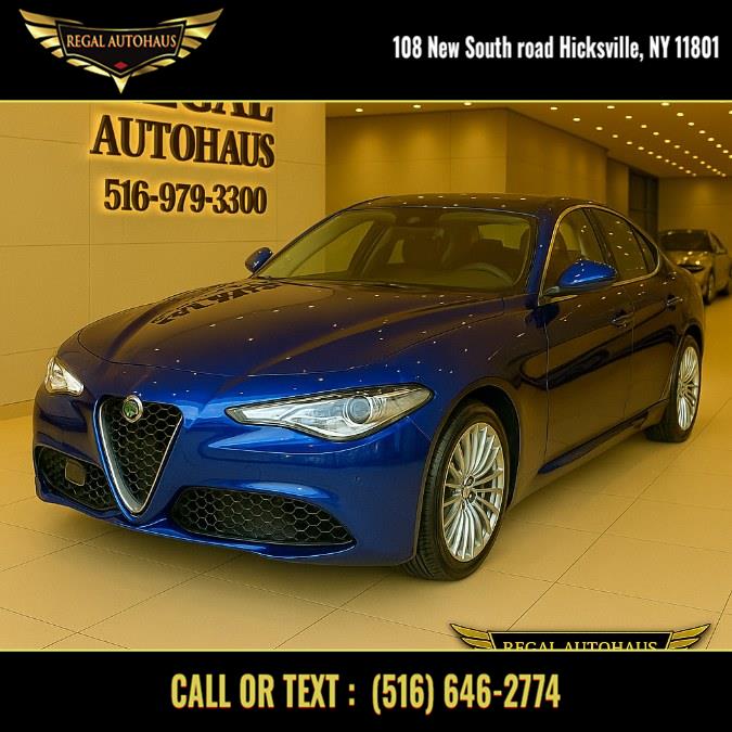 2017 Alfa Romeo Giulia Ti AWD, available for sale in Hicksville, New York | REGAL AUTOHAUS. Hicksville, New York 2017 Alfa Romeo Giulia Ti AWD, available for sale in Hicksville, New York | REGAL AUTOHAUS. Hicksville, New York