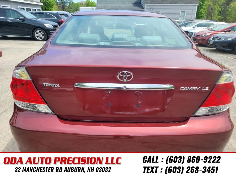 2006 Toyota Camry 4dr Sdn LE Auto (Natl), available for sale in Auburn, New Hampshire | ODA Auto Precision LLC. Auburn, New Hampshire 2006 Toyota Camry 4dr Sdn LE Auto (Natl), available for sale in Auburn, New Hampshire | ODA Auto Precision LLC. Auburn, New Hampshire